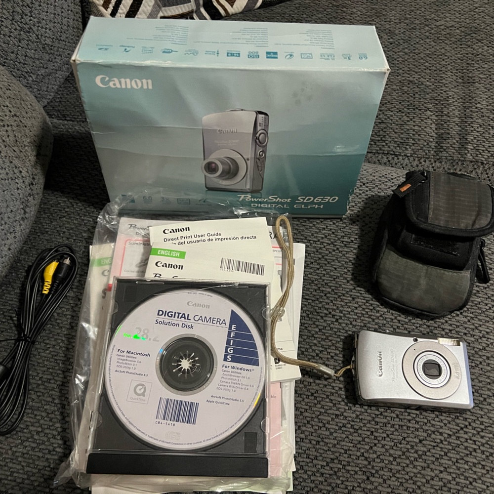 Canon Power Shot SD 630 Digital Elph